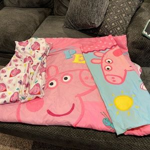 Peppa pig toddler bedding
